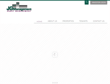 Tablet Screenshot of jgmanagement.com